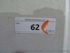 WHITE POLY FOLDING TABLE, 72" X 29-1/2"