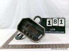 INFICON WEY-TEK REFRIGERANT CHARGING SCALE