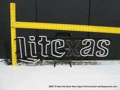 LITE TEXAS, 14" X 35"