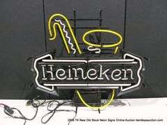 HEINEKEN SAXOPHONE, 25" X 29"