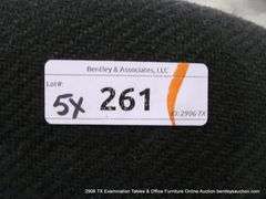 5 - ROLLING DESK CHAIRS (ONE MISSING ARM REST) - 5 X MONEY