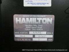 HAMILTON QUARTER HOPPER, MODEL# HSH-Q W/ BASE