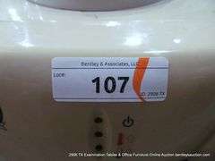 GENUINE JOE TOP-LOAD WATER COOLER & HEATER - CREAM