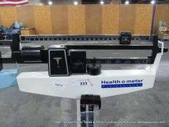 HEALTH O METER WEIGHT SCALE W/ HEIGHT MEASURE