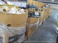 Lot 7: 7 GAYLORDS OF IRONWORKS WALL MOUNT LIGHT FIXTURES & CREAM SOUTHWEST DESIGN SHADES