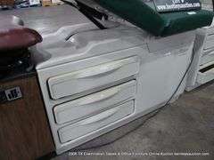 RITTER 204 MEDICAL EXAM TABLE W/ PUSH THROUGH DRAWERS