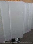 WHITE POLY FOLDING TABLE, 72" X 29-1/2"