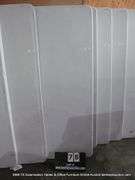 WHITE POLY FOLDING TABLE, 72" X 29-1/2"