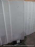 WHITE POLY FOLDING TABLE, 72" X 29-1/2"