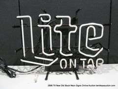LITE ON TAP, 15" X 19"