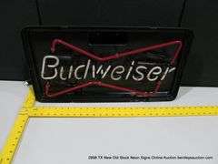 BUDWEISER BOWTIE, 24" X 13"