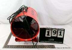 ALLEGRO 12" AXIAL METAL BLOWER DESIGNED FOR INDUSTRIAL VENTILATION