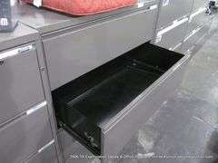 4 DRAWER METAL LATERAL FILE CABINET