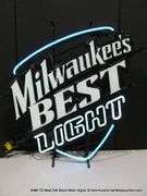 MILWAUKEE BEST LIGHT, 25" X 30"