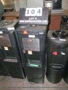 GLACIAL TOP-LOAD WATER COOLER & HEATER - BLACK