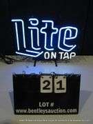 LITE ON TAP, 15" X 19"