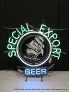 SPECIAL EXPORT BEER SHIP PLATE, 22" X 22"