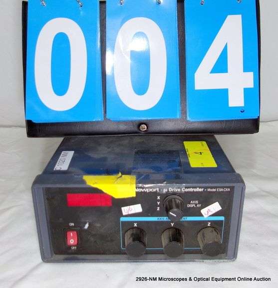 Newport Rake Torque Controller NEWPORT MODEL ESA-CXA DRIVE CONTROLLER - Bentley & Associates, LLC