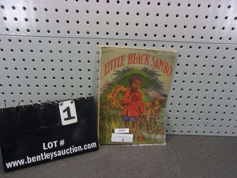 LITTLE BLACK SAMBO SOFT COVERBOOK - VERY EARLY EDITION - POSSIBLY 1930'S