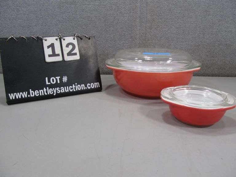 PYREX FLAMINGO PINK 4PC LIDS