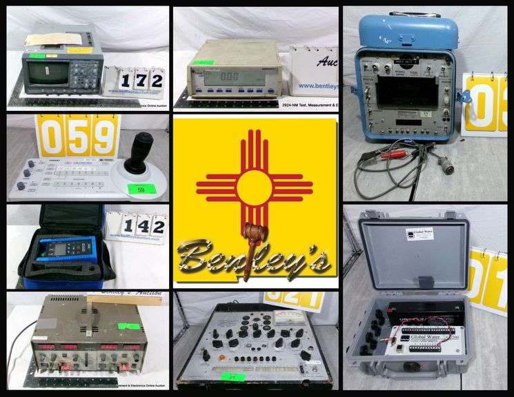 2924-NM Test, Measurement & Electronics Online Auction