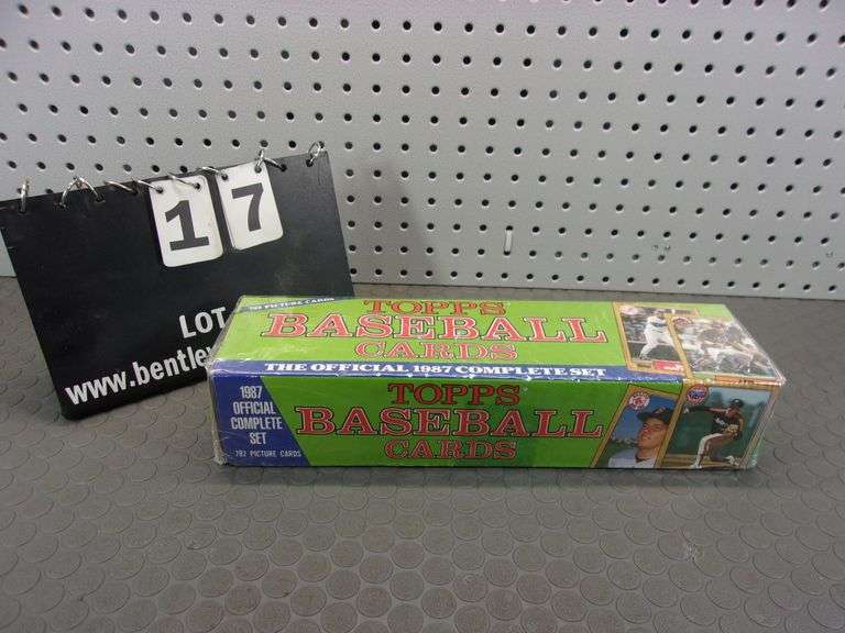 1987 TOPPS COMPLETE SET BASEBALL CARDS - MINT IN BOX & SEALED