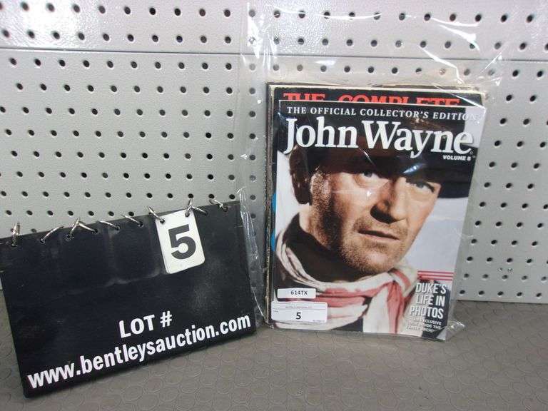 LOT: JOHN WAYNE BOOKS - (1) HARDBACK, (2) SOFT COVER