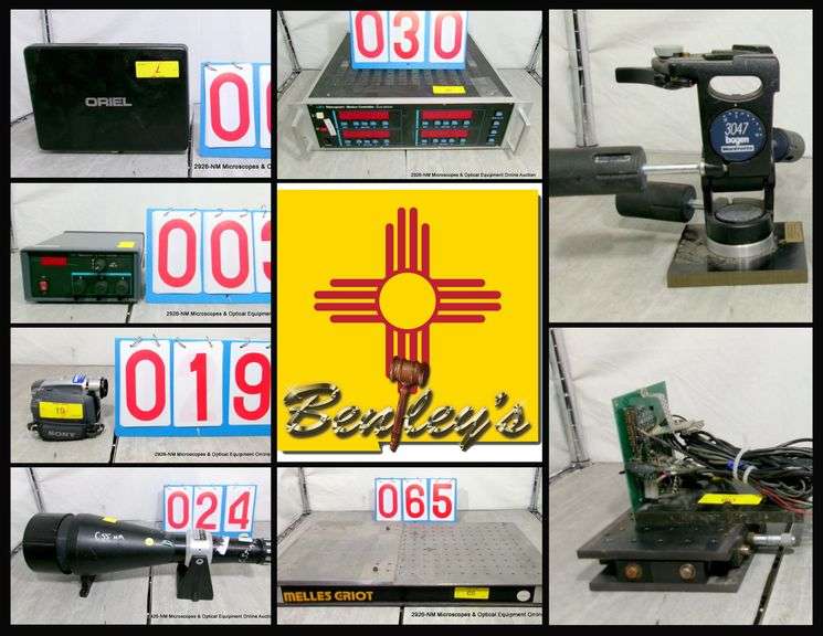 2926-NM Microscopes & Optical Equipment Online Auction