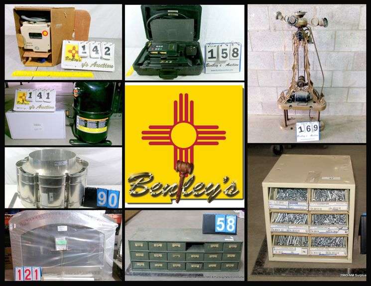 2993-NM Surplus HVAC & Plumbing Parts Online Auction