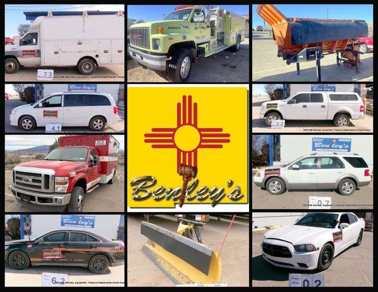 2953-NM Vehicles, Equipment & Attachments Online Auction