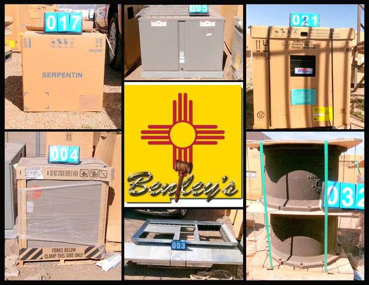 3012-NM Surplus HVAC Parts Online Auction