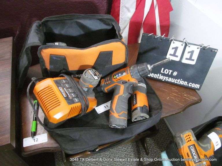 Ridgid R82005 RIDGID DRILL MODEL: R82005 AND RIGID 1 WATT POWER LED MODEL: R82920 (2X ...