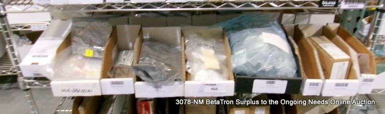 SHELF OF MISC. COMPUTER PARTS - Bentley & Associates, LLC