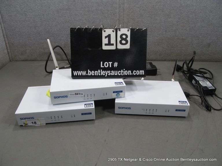 SPHOS MODEL: XG 105W NETWORK SECURITY FIREWALL APPLIANCE (3X MONEY)