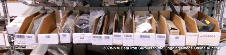 SHELF OF MISC. COMPUTER PARTS - Bentley & Associates, LLC