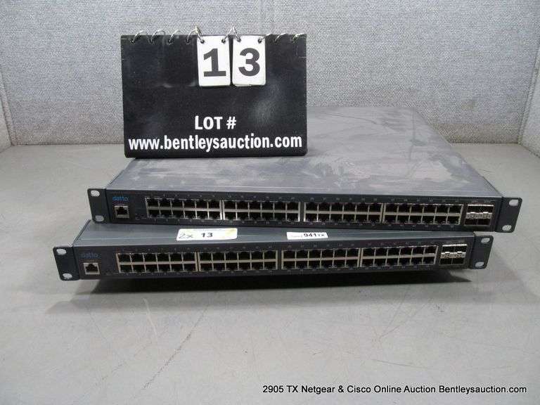 DATTO MODEL: E48 48-PORT GIGABIT PoE+ W/ 4 DUAL-SPEED SFP SLOTS (2X MONEY)