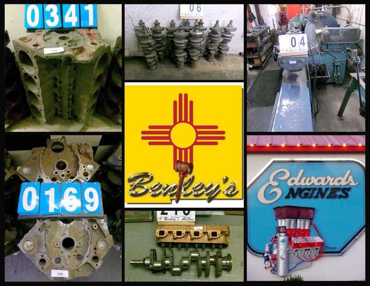 2811-NM Edward's Engines - Automotive Machine Shop Liquidation Online Auction