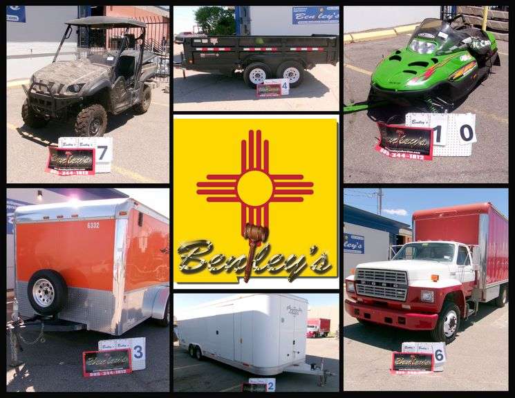 3120-NM Edwards Trailers, UTV & Snowmobiles Online Auction