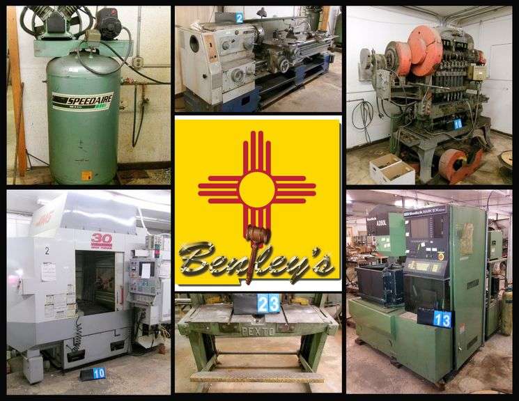 3122-NM Corrales Innovations Machine Shop Liquidation Online Auction