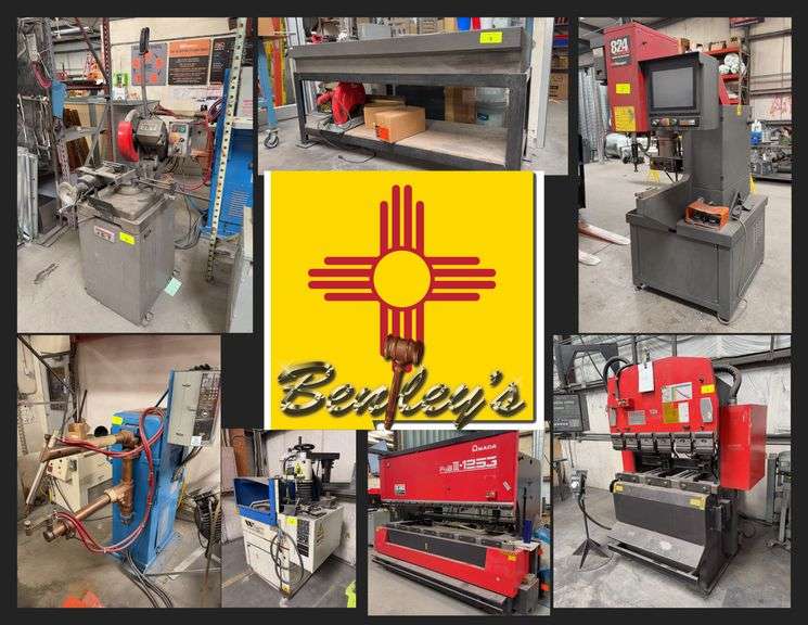 3123-NM Surplus HVAC Manufacturing Equipment Online Auction