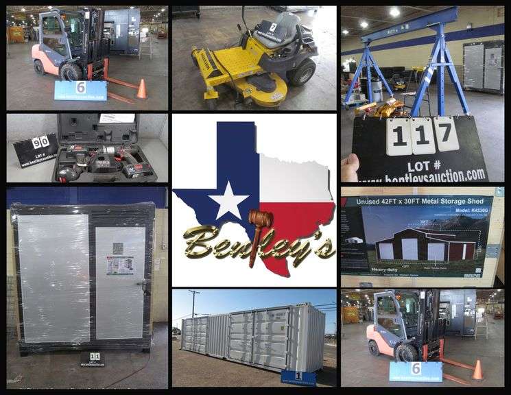 3110-TX Industrial, Equipment, Electrical Surplus Online Auction