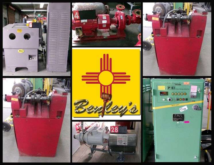 2977-NM Machinery & Equipment Online Auction