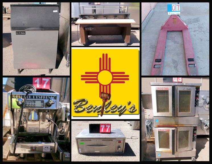 3126-NM Restaurant, Bar & Concession Equipment Online Auction