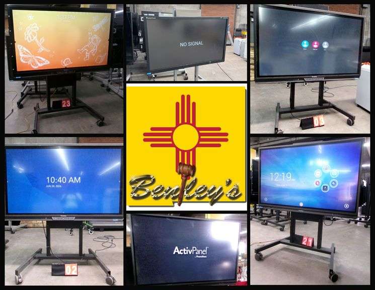 3124-NM Promethean ActivPanel Online Auction