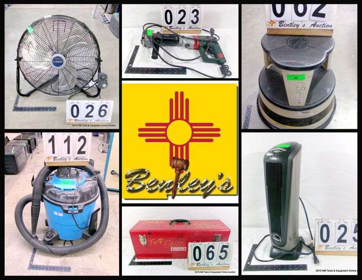 2970-NM Tools & Equipment Online Auction
