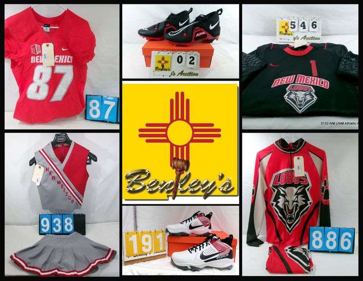 3132-NM UNM Athletic Department Apparel Online Auction