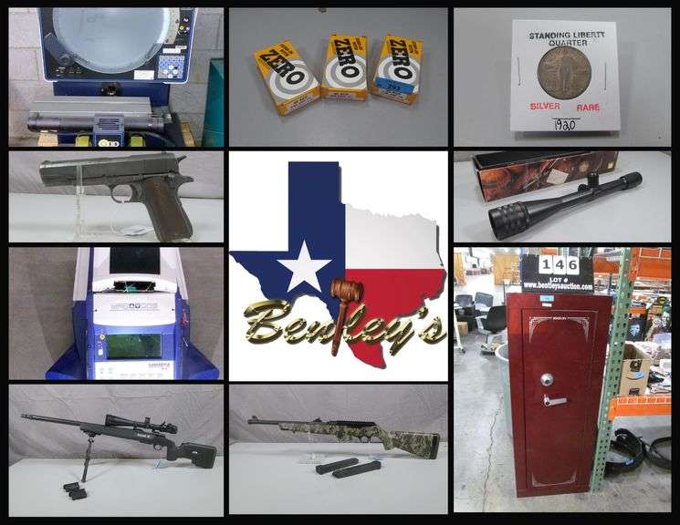 3095-TX Guns, Knives, Coins, Ammo & More Online Auction