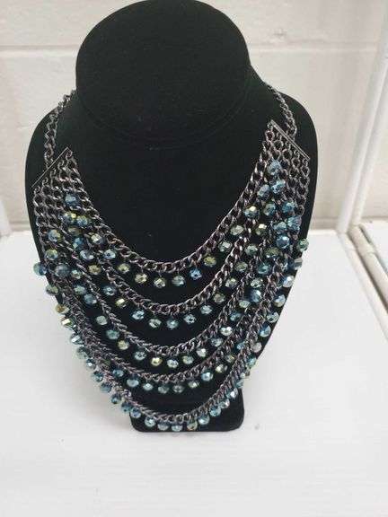 7 Row Beaded Necklace