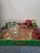 Lot assorted glass vases - Bid-Assets Online Auctions