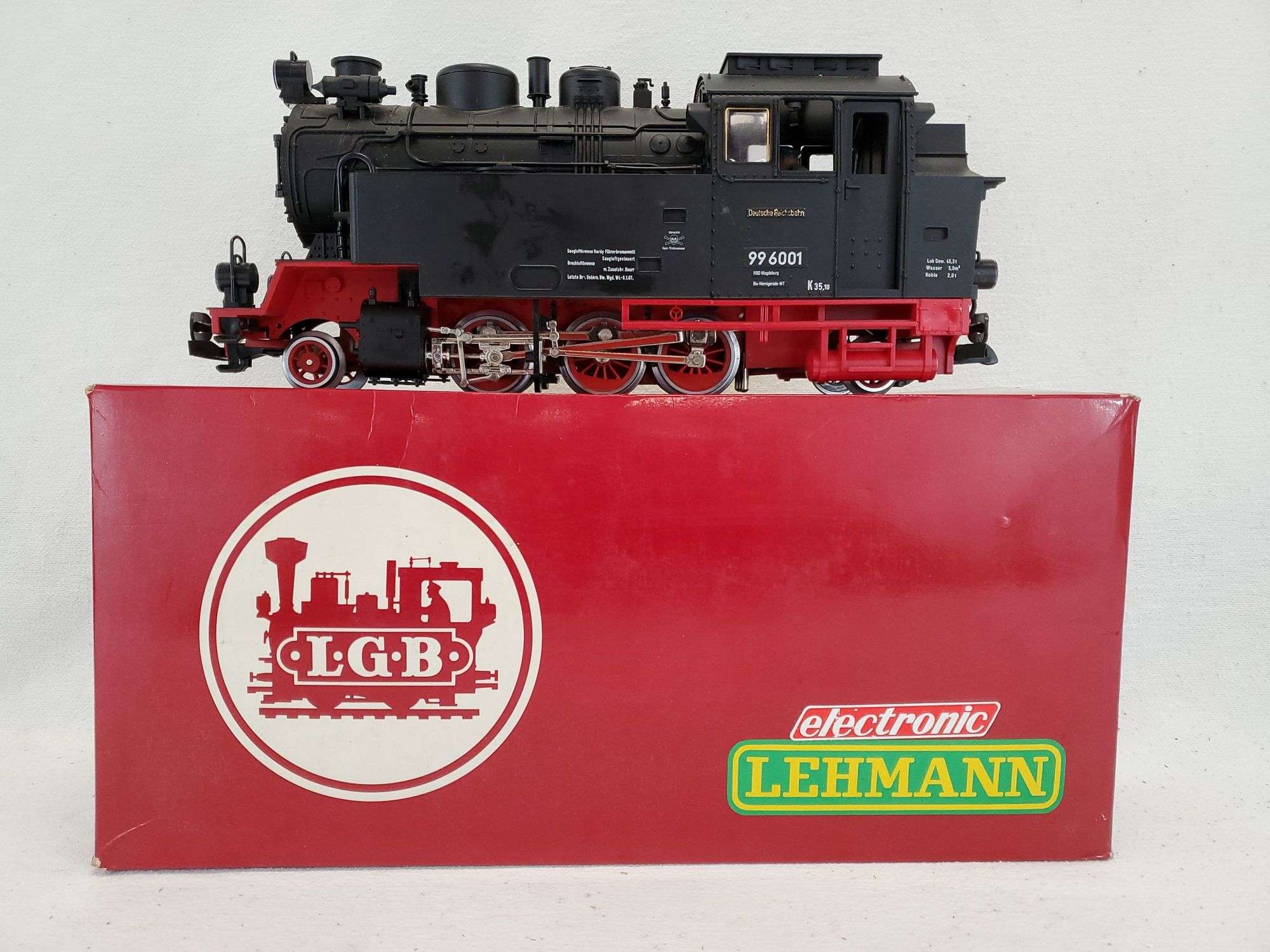 LGB Lehman-Gross-Bahn 2080S Harzquerlok Tank Steam